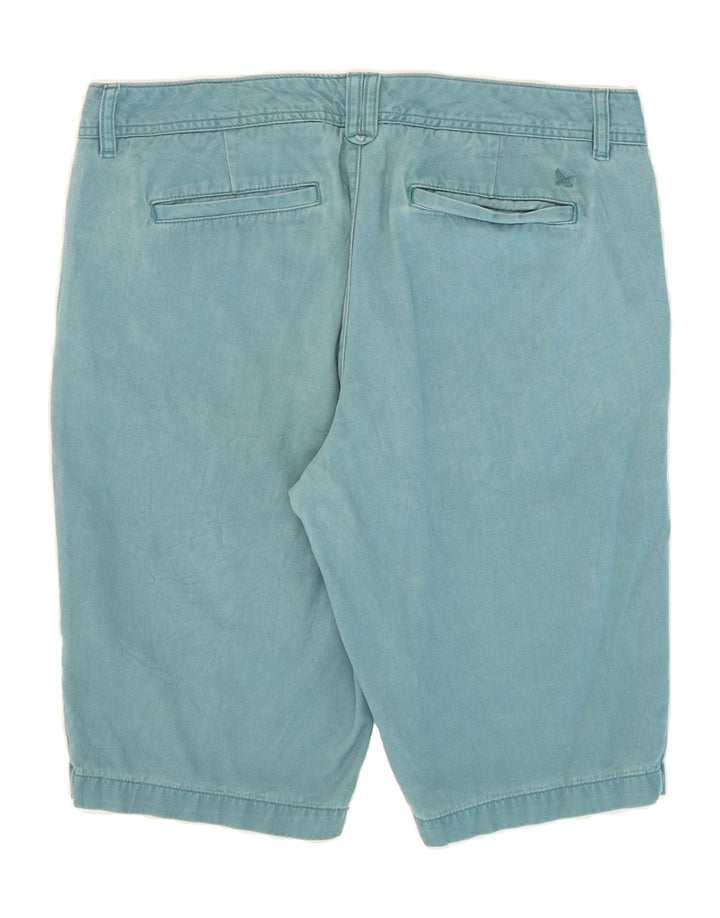 EDDIE BAUER Womens Chino Shorts US 10 Large W34 Blue Cotton Vintage Eddie Bauer and Second-Hand Eddie Bauer from Messina Hembry 