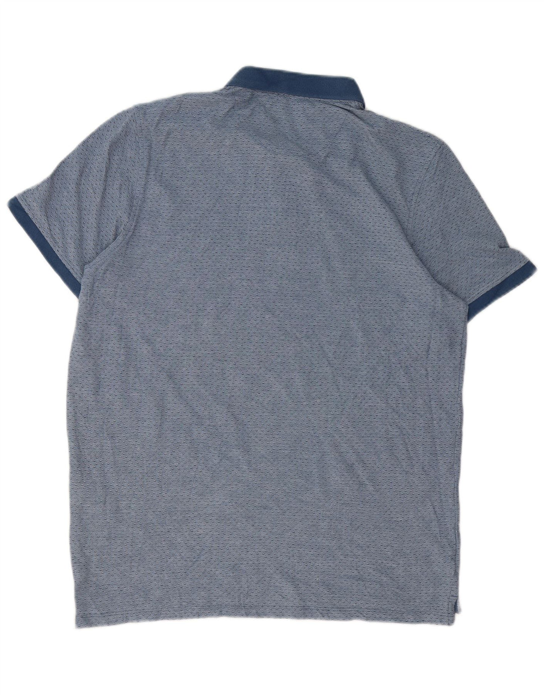 Jack & Jones herre poloshirt XL blå plettet bomuld
