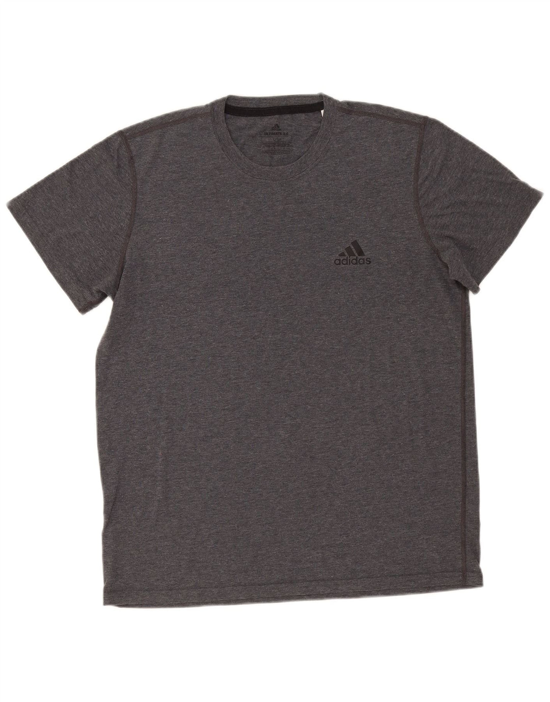 Adidas Herre T-Shirt Top Stor Grå Flecked