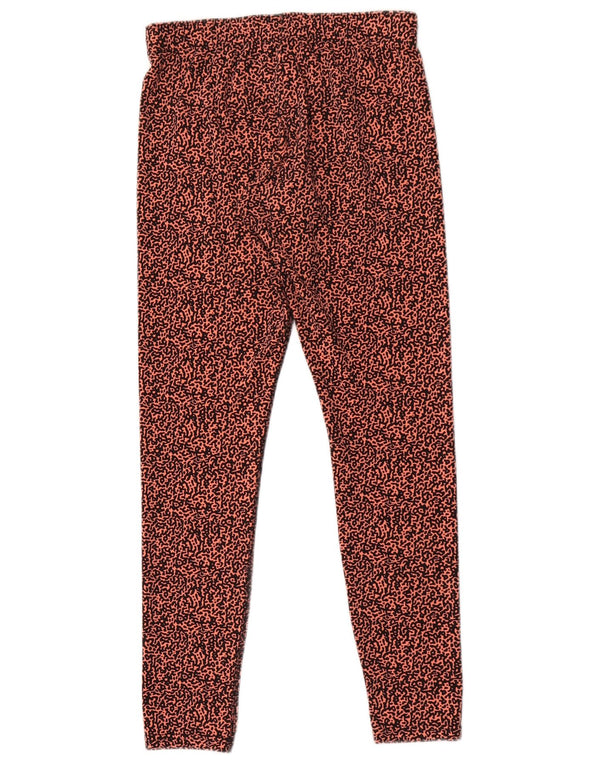 Nike Dame Leggings UK 12 Medium Pink Animal Print Bomuld