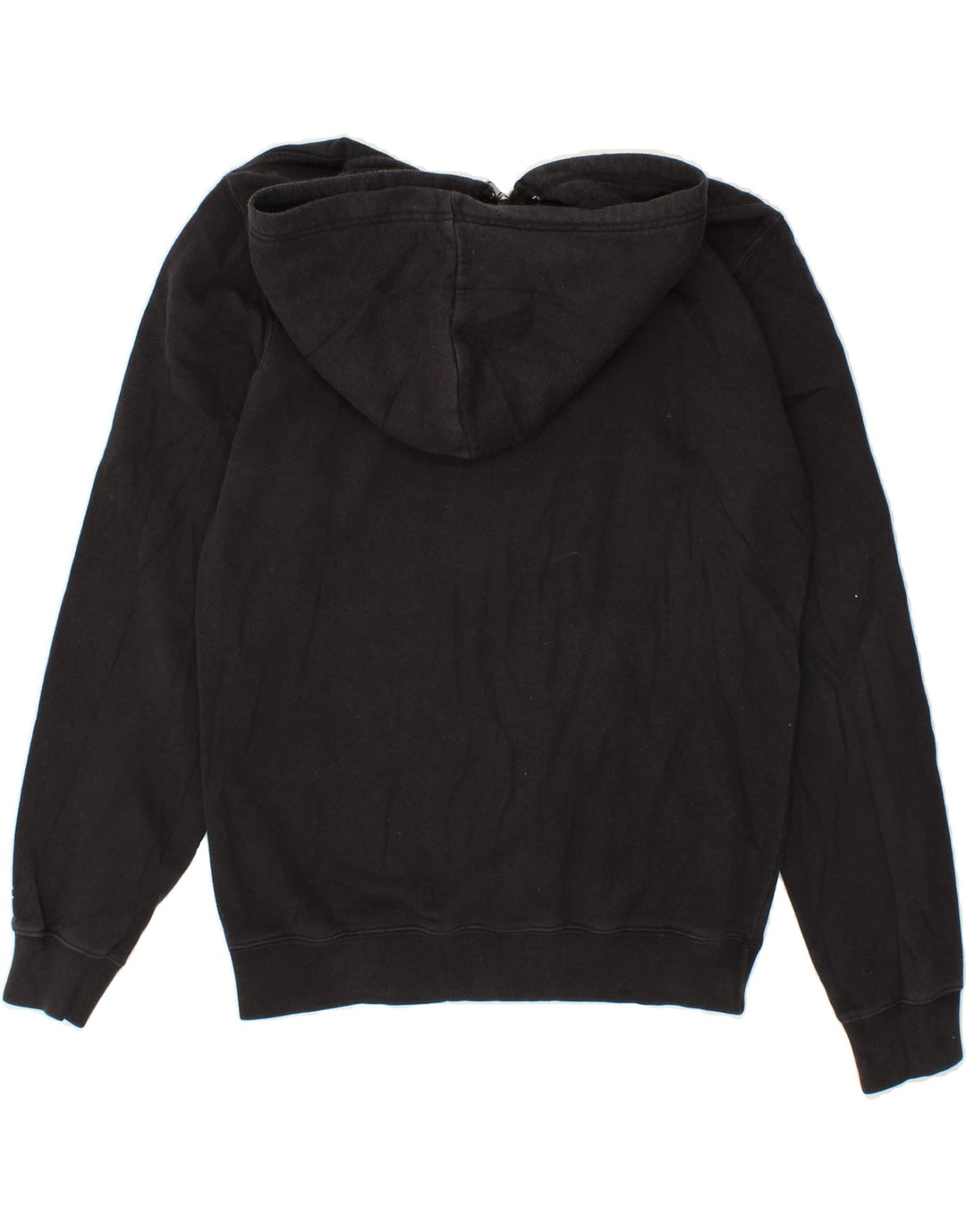 CHAMPION Womens Zip Hoodie Sweater UK 14 Medium Black Vintage Champion and Second-Hand Champion from Messina Hembry 