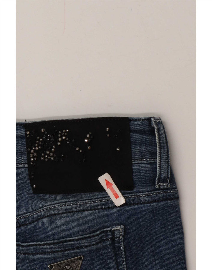 Guess Slim Jeans til kvinder W26 L34 blå bomuld