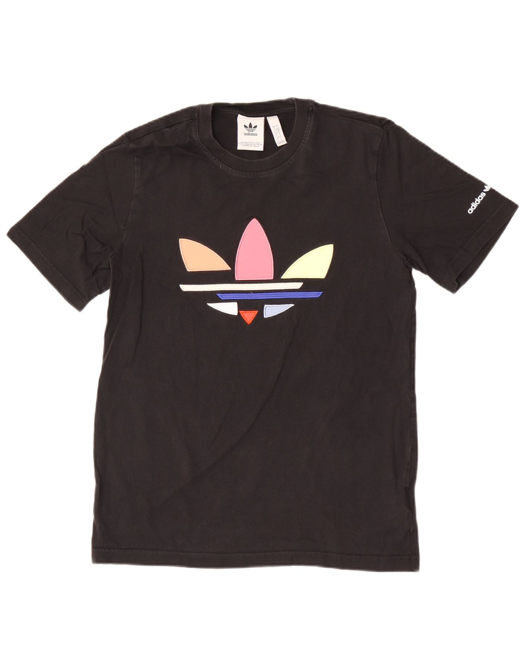 Adidas Herre grafisk T-shirt top lille sort bomuld