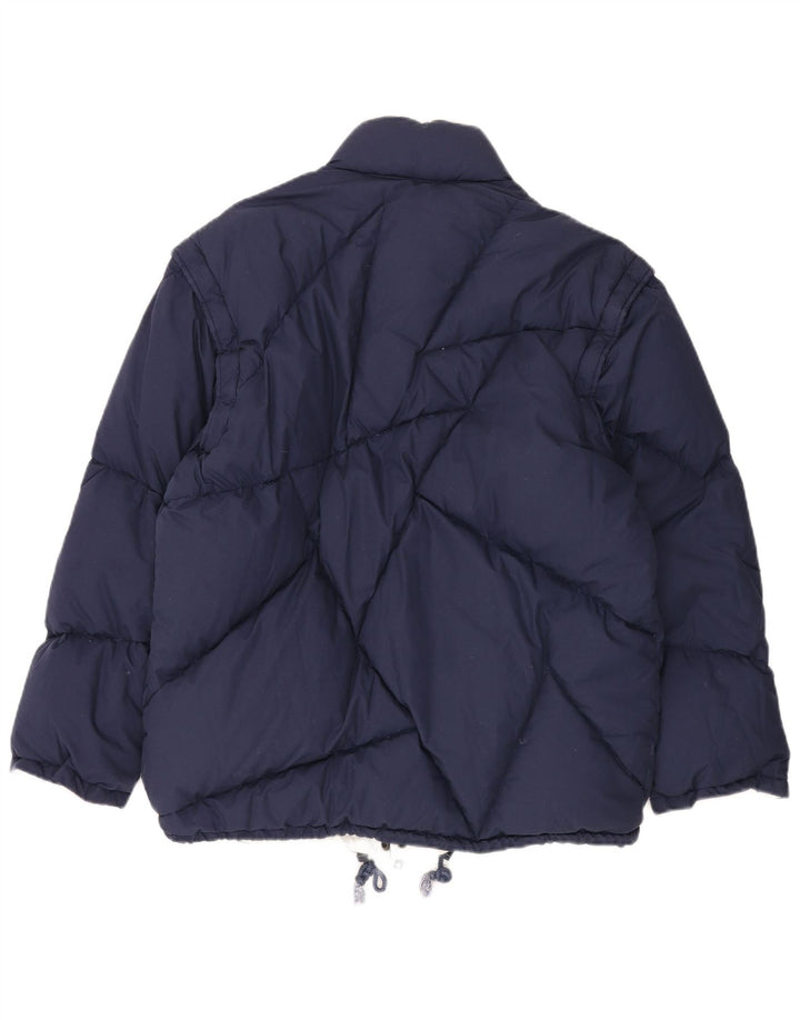 Dolomite Herre Vendbar Polstret Jakke UK 38 Medium Navy Blue Polyester