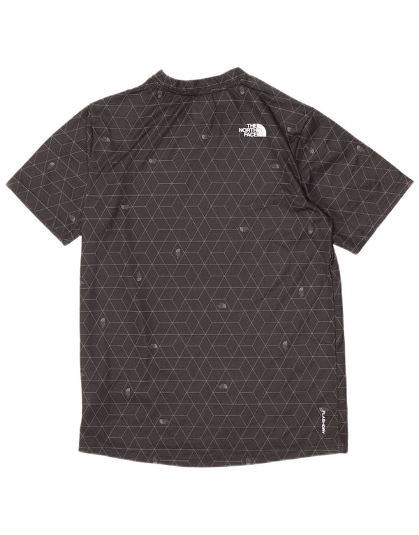 The North Face Boys T-Shirt Top 14-15 år XL Sort Geometrisk Sport
