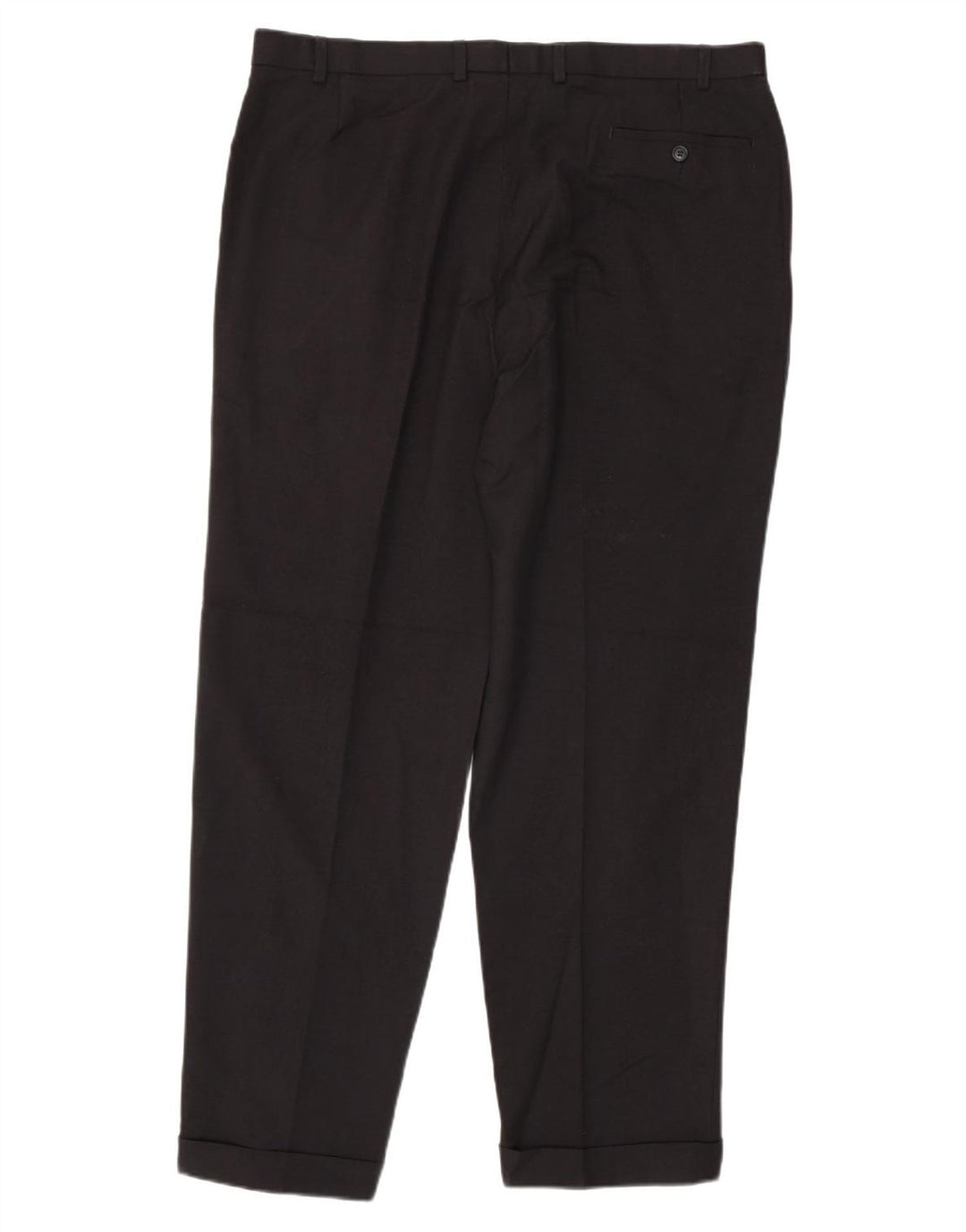 Marks & Spencer Herre Pegged Suit Bukser W40 L33 Marineblå Polyester