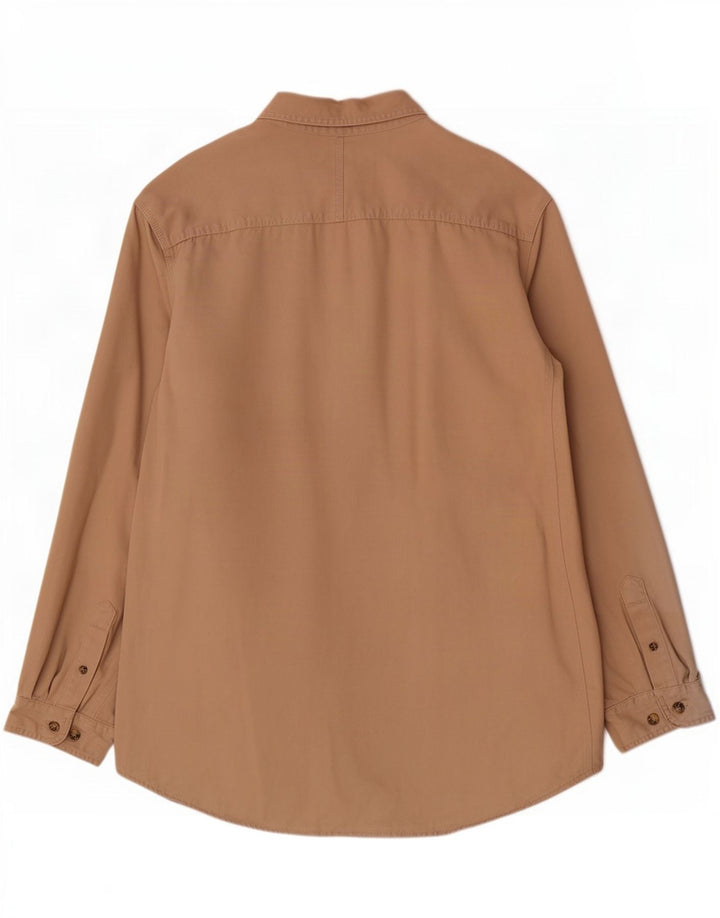 Wrangler herreskjorte XL brun bomuld