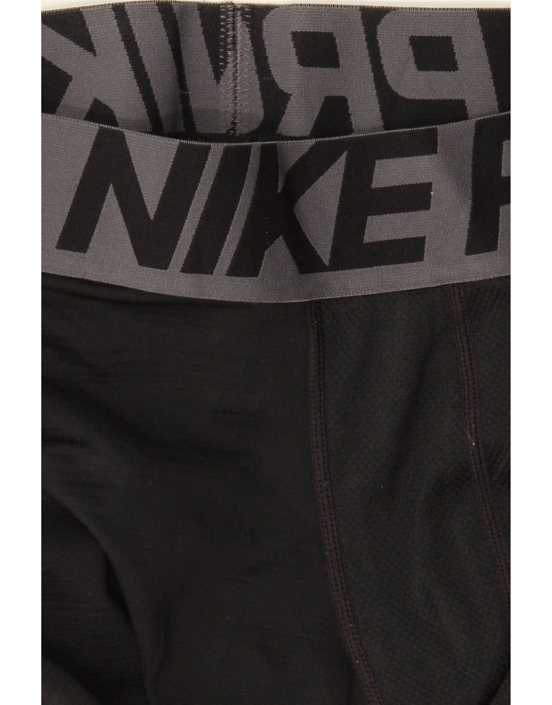 NIKE Womens Graphic Leggings UK 10 Small  Black Vintage Nike and Second-Hand Nike from Messina Hembry 