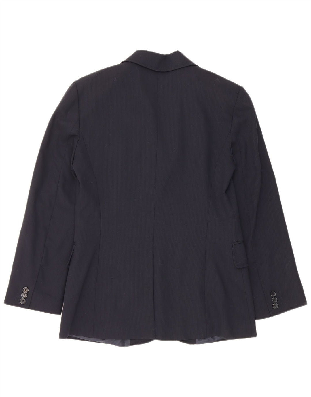 Dolce & Gabbana Dame 3-knaps blazerjakke IT 44 Medium Marineblå