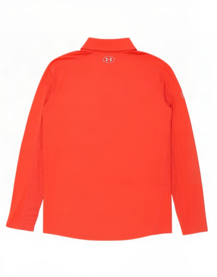 Under Armour Herre Heat Gear Pullover Træningsdragt Top XL Rød Geometrisk