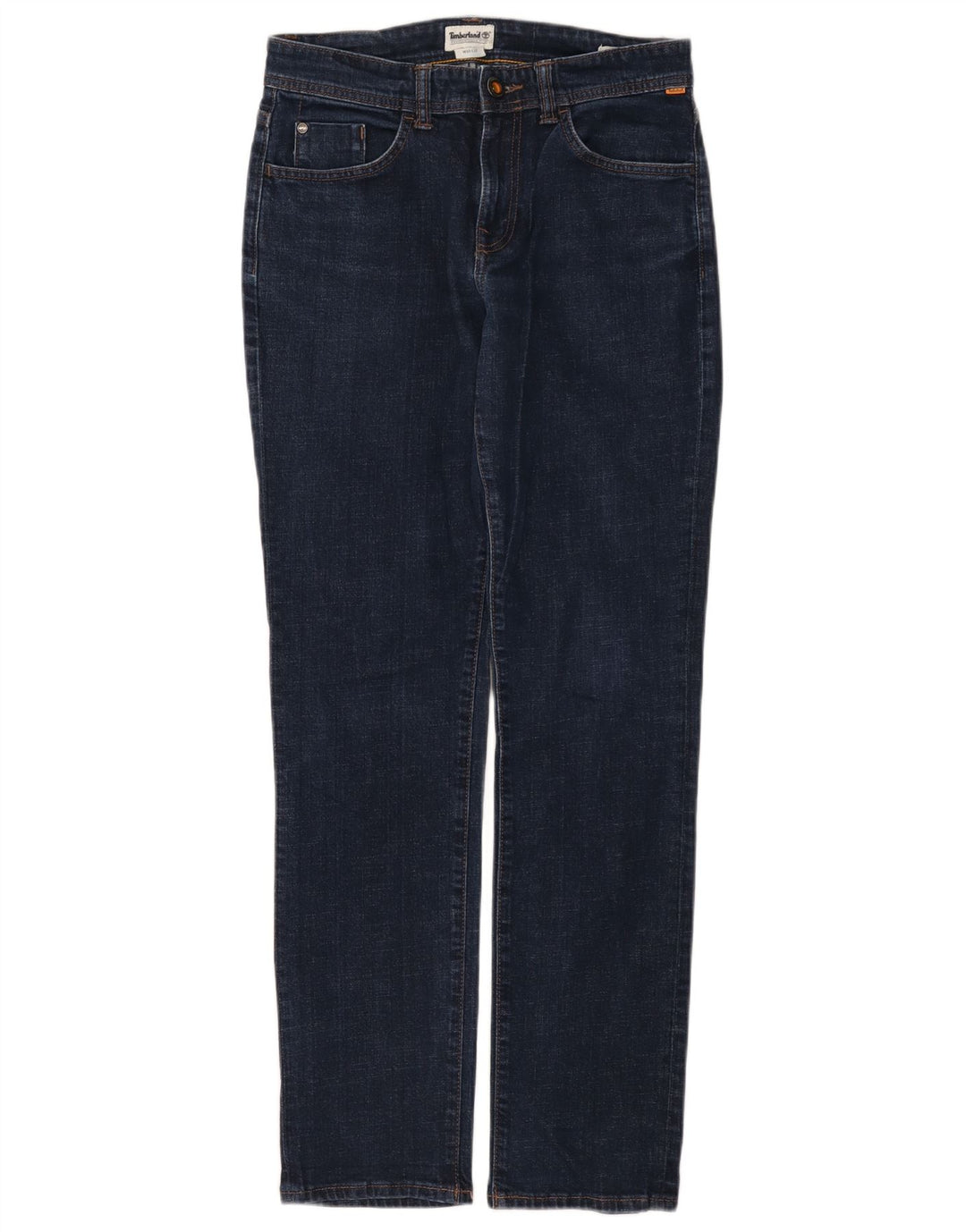 Timberland Dame Slim Jeans W30 L32 Marineblå Bomuld