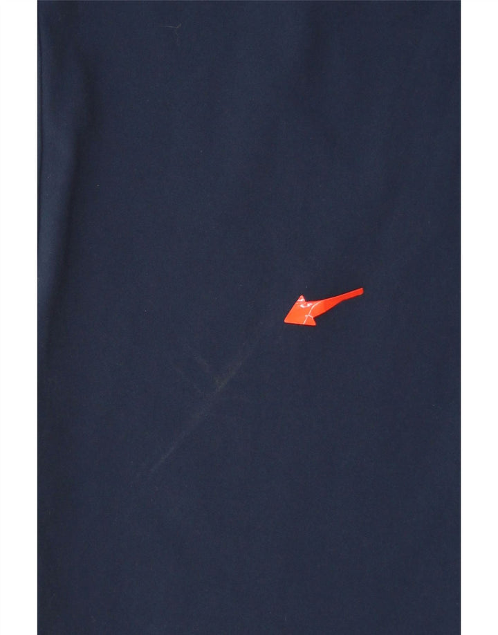 UNDER ARMOUR Mens Straight Chino Trousers W34 L32 Navy Blue Polyester Vintage Under Armour and Second-Hand Under Armour from Messina Hembry 