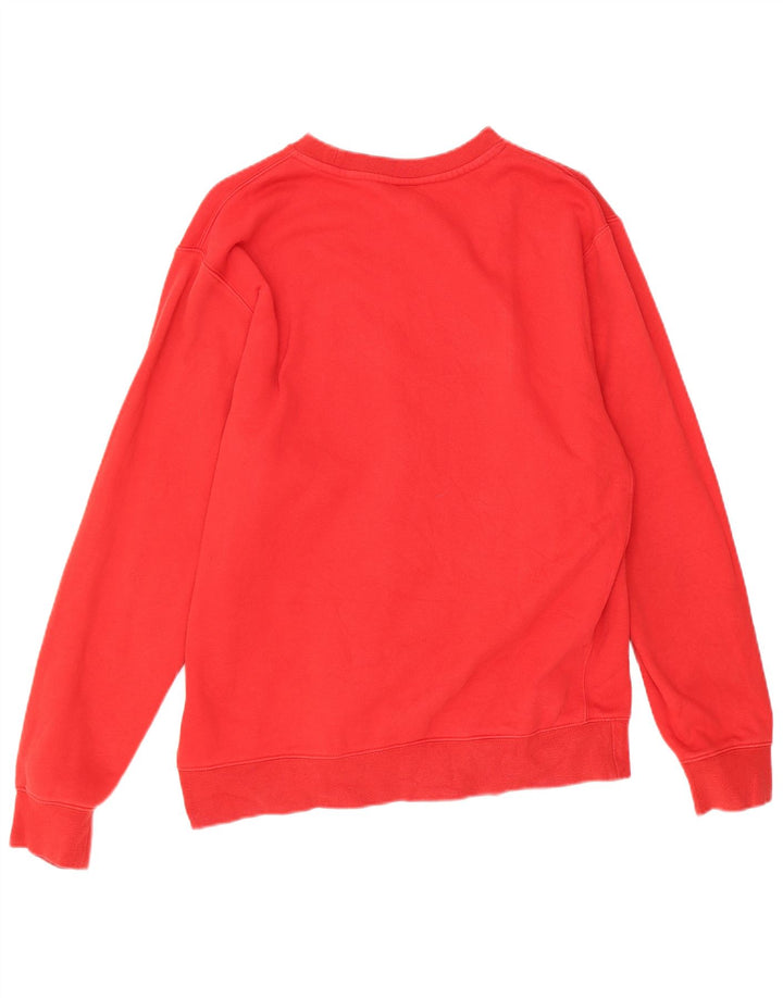 Nike sweatshirt til mænd, medium rød bomuld