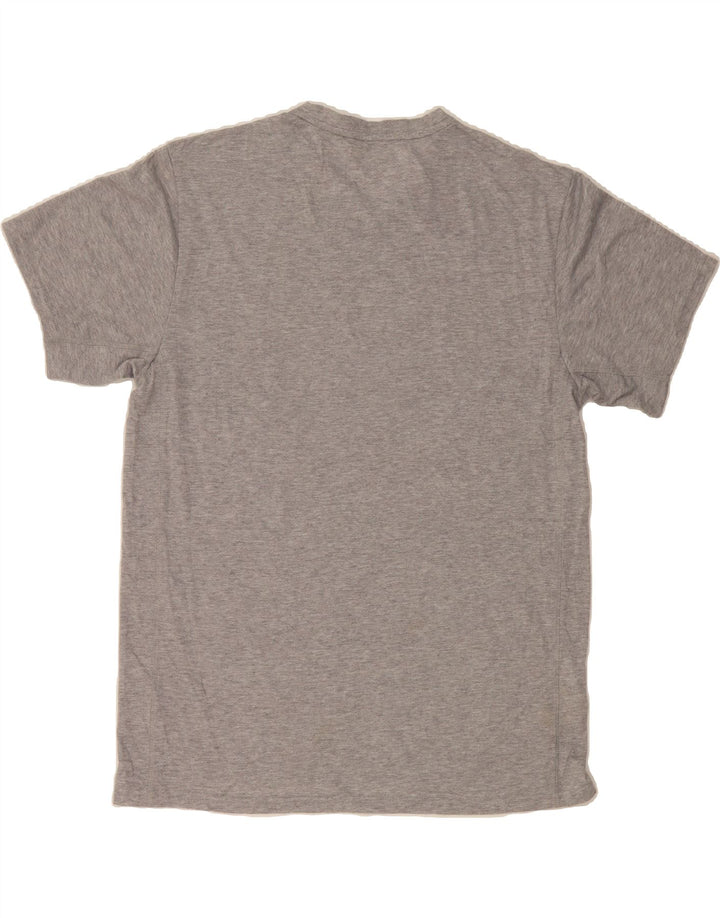 EDDIE BAUER Mens T-Shirt Top Medium Grey Polyester Vintage Eddie Bauer and Second-Hand Eddie Bauer from Messina Hembry 