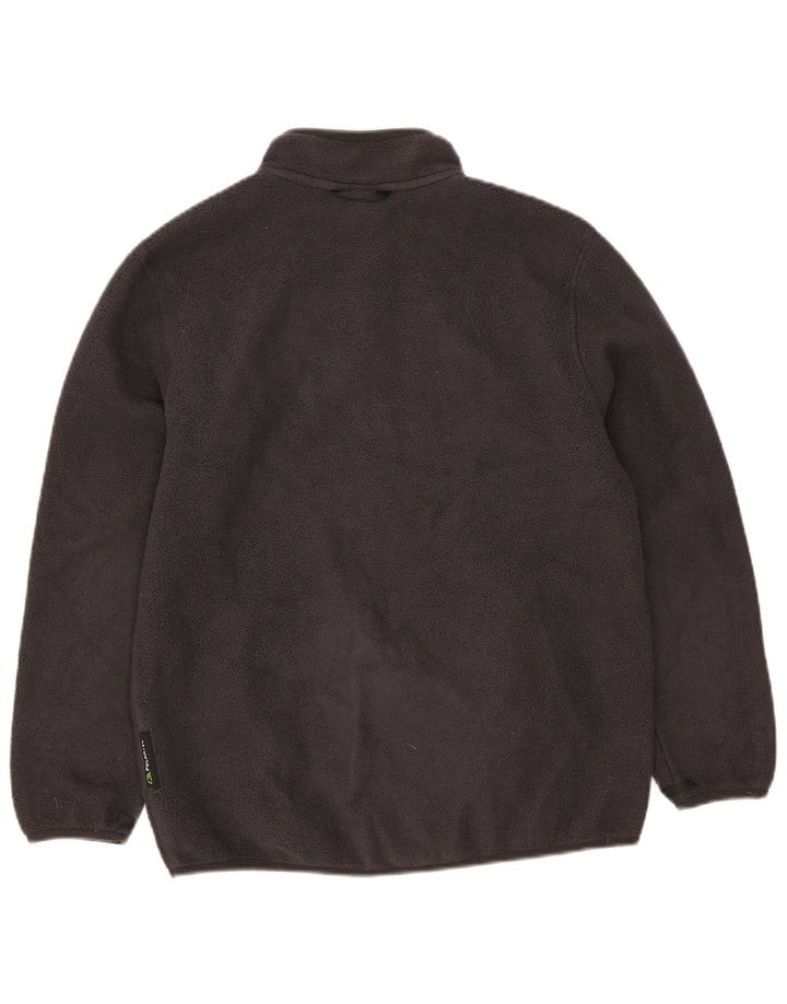 Jack Wolfskin Boys Fleecejakke 9-10 År Lille Grå Polyester