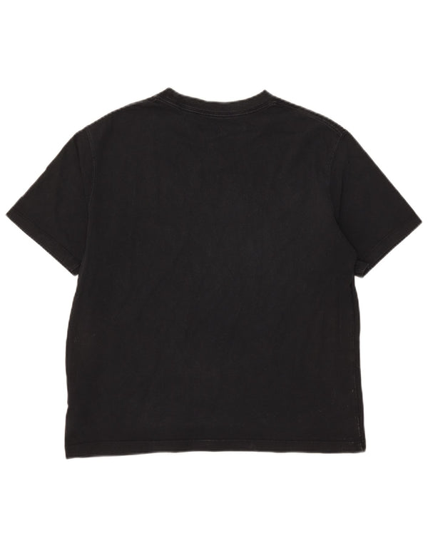 Jordan T-shirt top UK 10 Lille sort bomuld