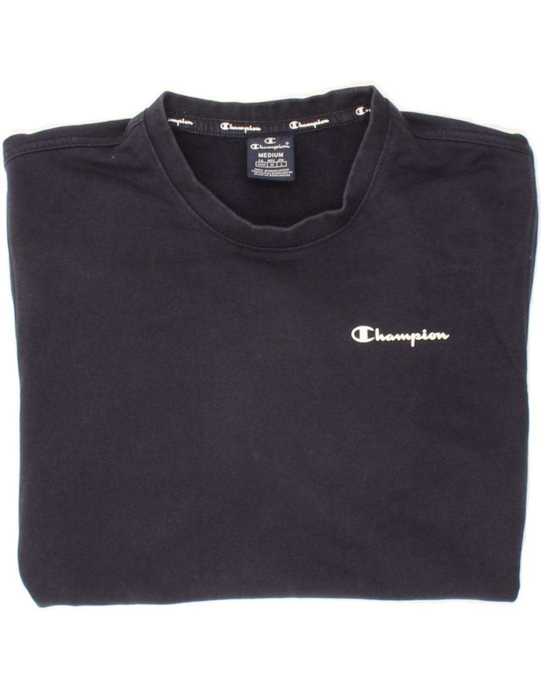 CHAMPION Herre sweatshirt Jumper Medium Navyblå Bomuld