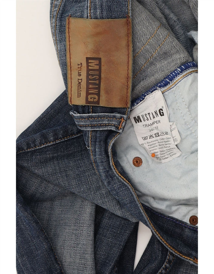 MUSTANG Tramper Slim Jeans til mænd W36 L32 Marineblå