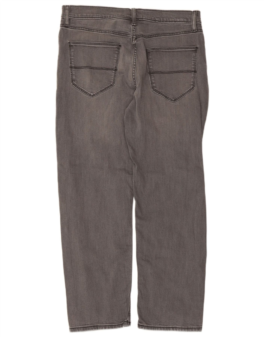 Marks & Spencer Straight Jeans til mænd W32 L29 Grå bomuld