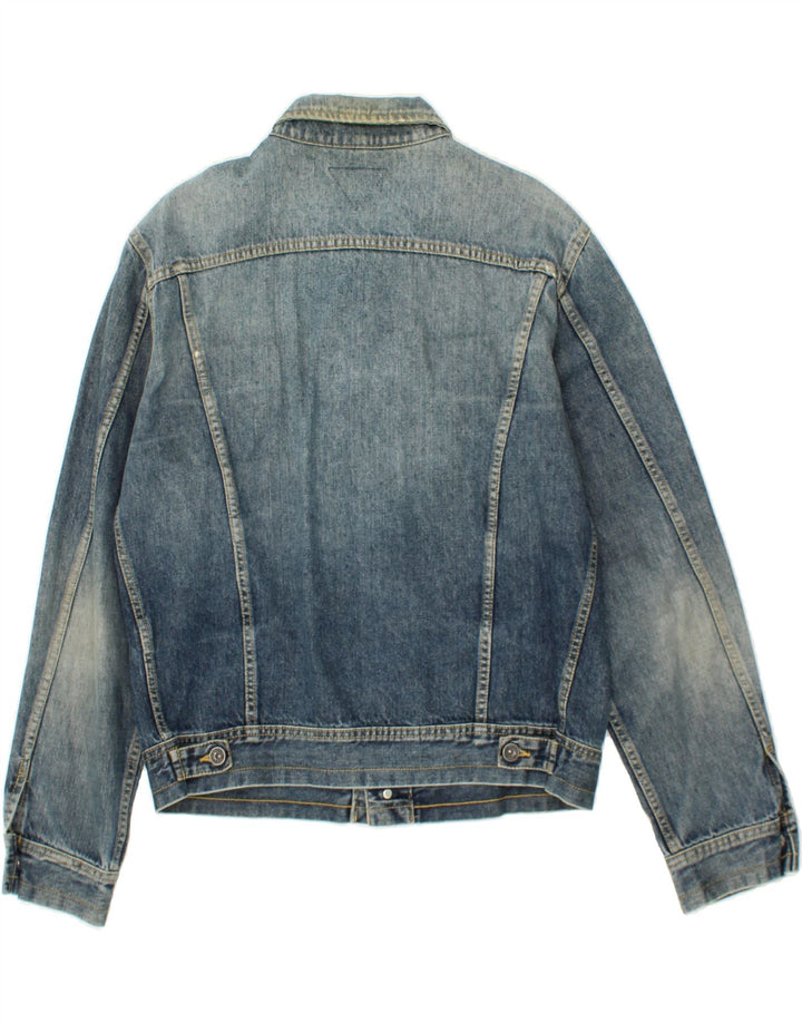 MELTIN' POT Herre denimjakke UK 44 2XL Blå Bomuld