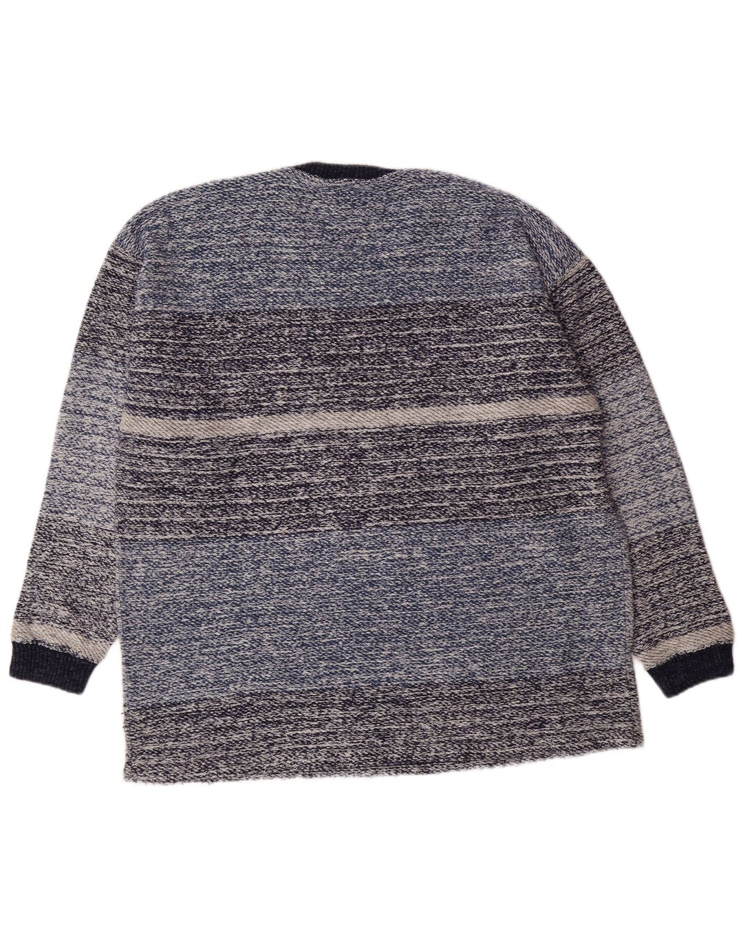 Levi's herre sweater med rund hals, stor blå farveblok