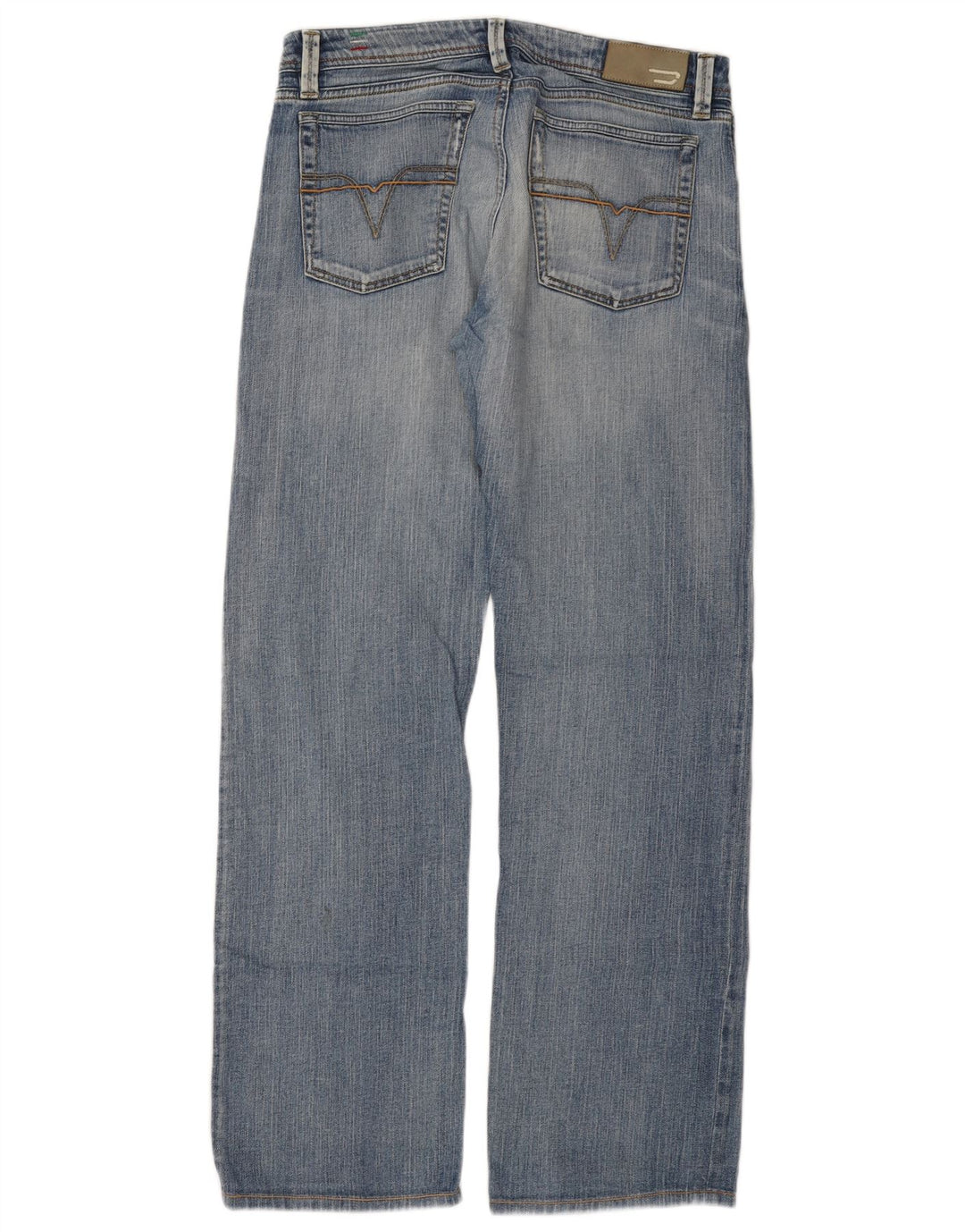 Diesel Dame Levan Straight Jeans W33 L32 Blå