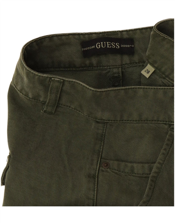 Guess Joggers Cargo Bukser til kvinder W28 L29 Grøn