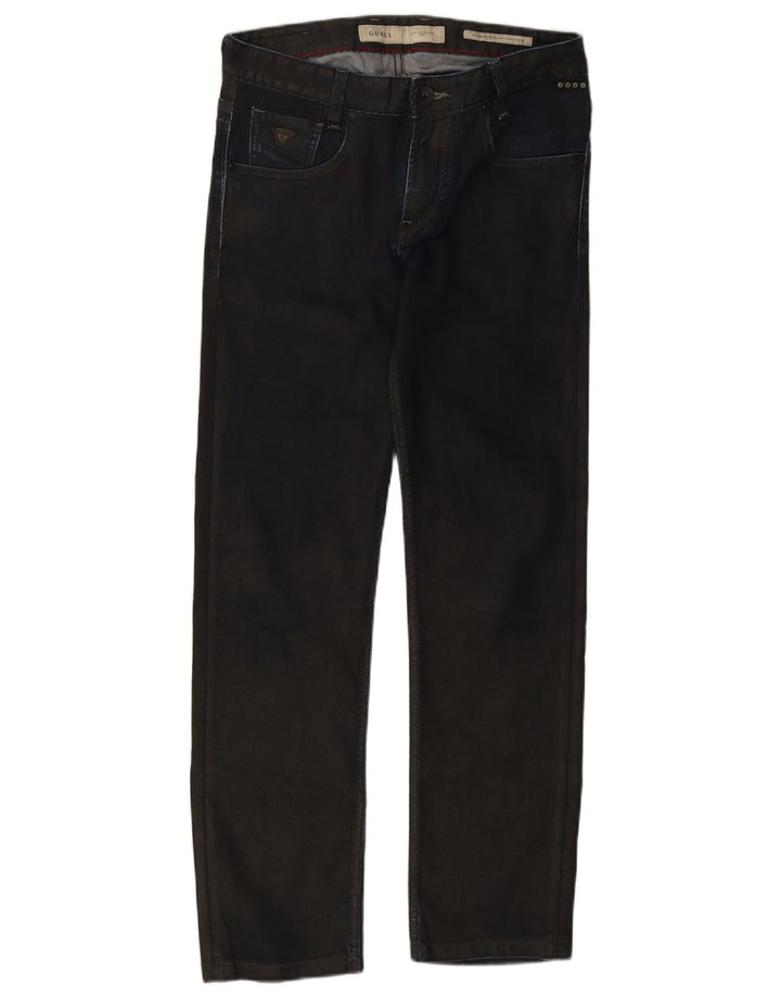 Guess Dame Slim Tapered Jeans W30 L29 Navy Blue