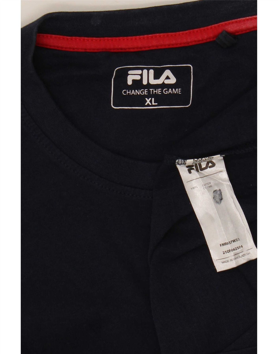 Fila Herre Top Langærmet XL Marineblå Bomuld