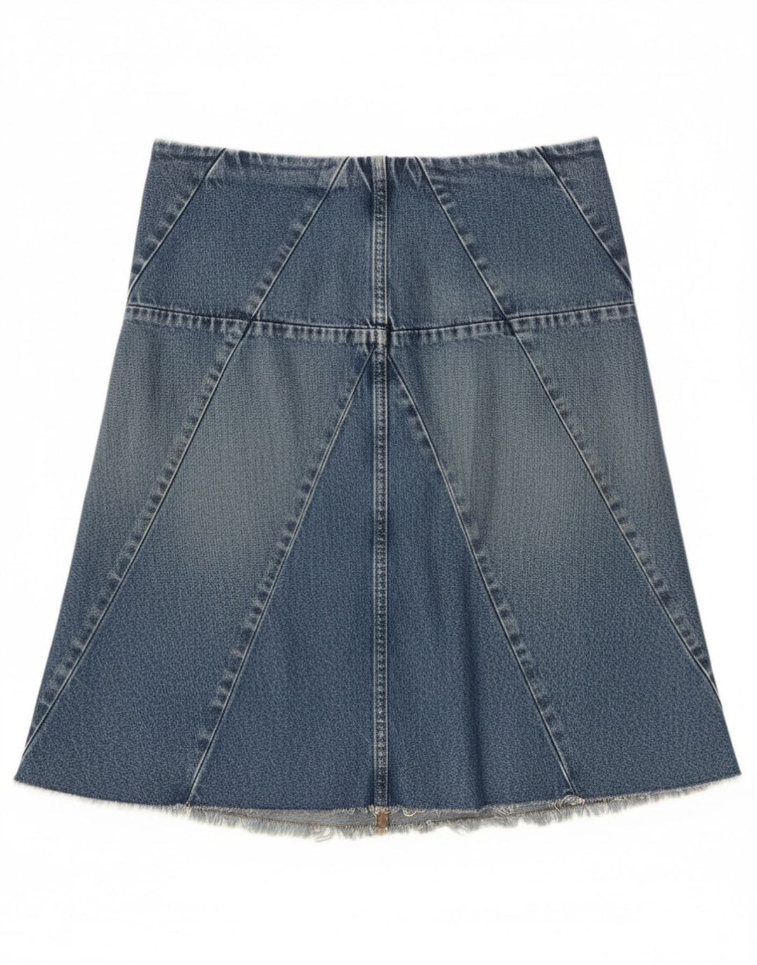 Nautica Dame Denim Nederdel US 6 Medium W30 Blå Bomuld