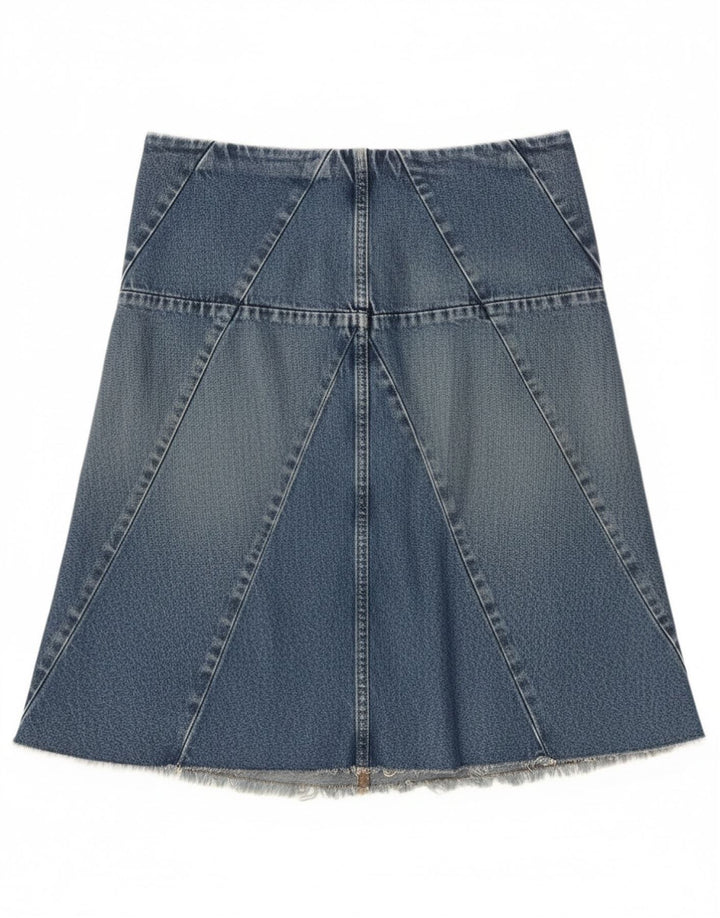 Nautica Dame Denim Nederdel US 6 Medium W30 Blå Bomuld