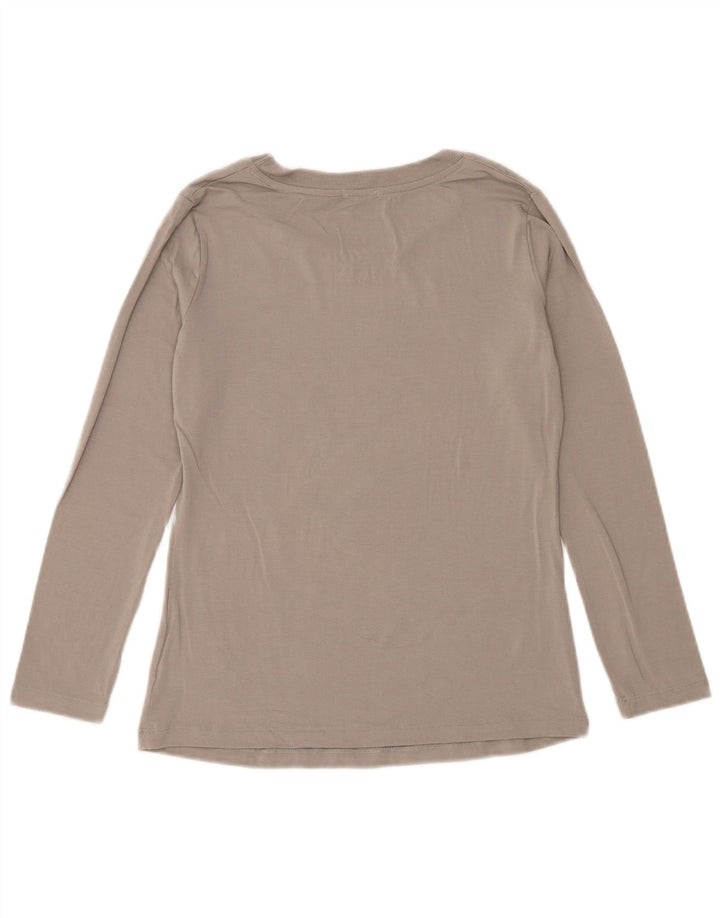 Henry Cottons Dame Grafisk Top Langærmet IT 44 Medium Grey Floral