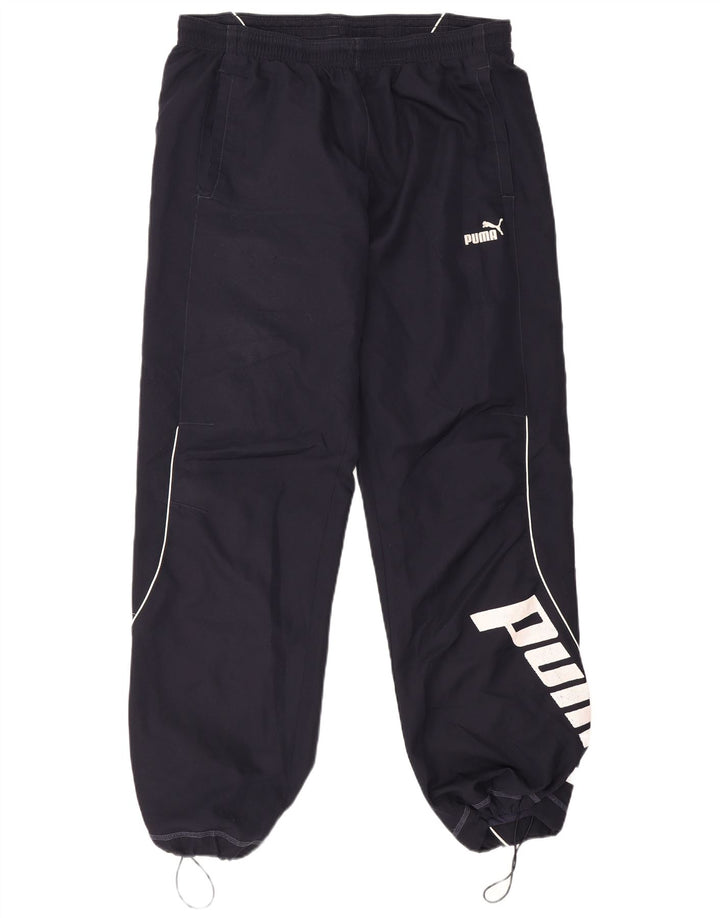 Puma Herre grafisk træningsdragt Bukser Jogger Large Navy Blue