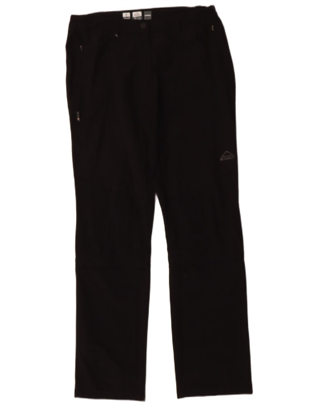 MC KINLEY Womens Hiking Trousers UK 12 Medium W30 L32 Black Polyamide