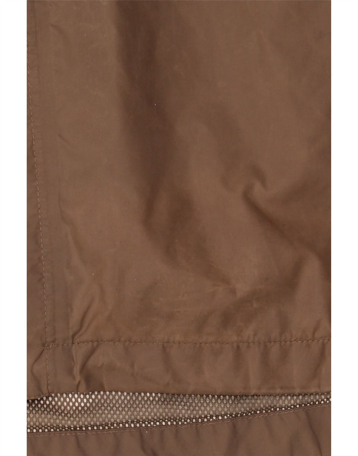 Helly Hansen Regnjakke med hætte til mænd UK 40 Stor Beige Polyamid