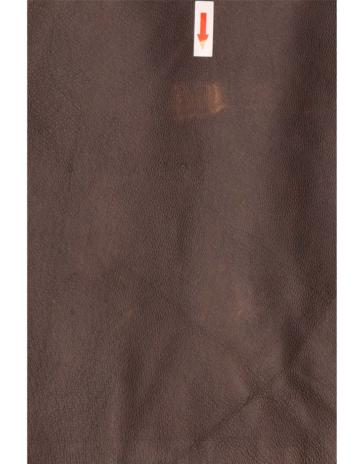 Conbipel Herre Læderjakke IT 48 Medium Brun