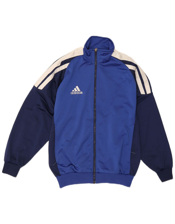 Adidas Træningsdragt Topjakke til drenge 13-14 år Navy Blue Colourblock
