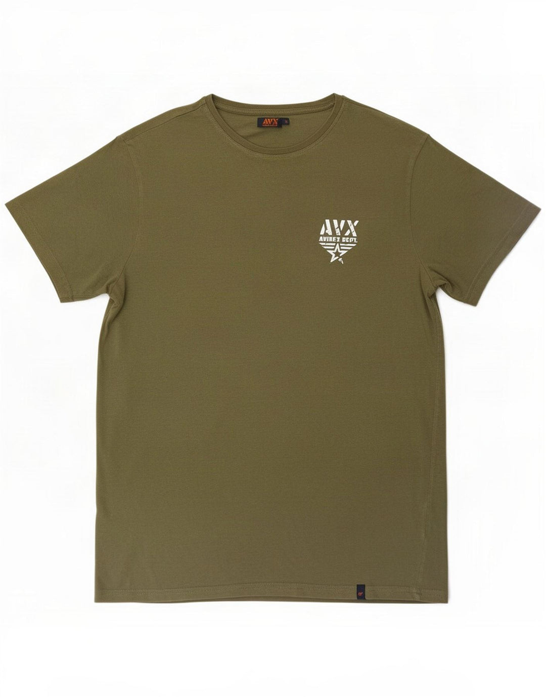 Avirex Herre T-Shirt Top Large Khaki