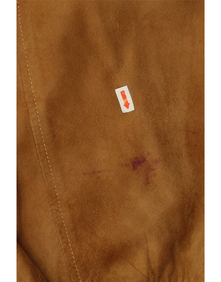 Maren Herre Ruskind Bomber Jacket UK 40 Stor Beige Ruskind