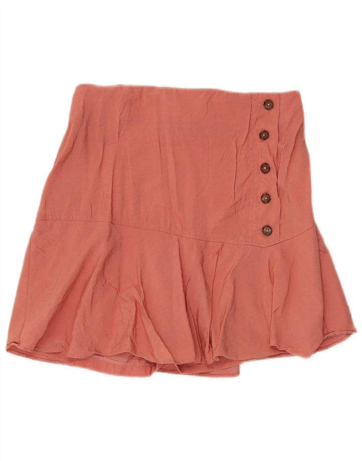 Zara Womens Skort UK 8 Small Pink