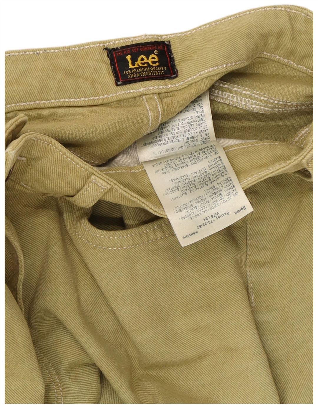 Lee Dame Carol Straight Jeans W30 L26 Grøn Bomuld