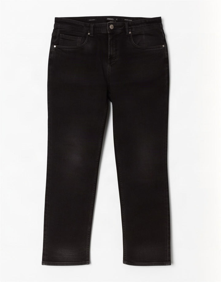 Dacks Herre Regular Fit Straight Jeans IT 54 2XL W36 L28 Sort