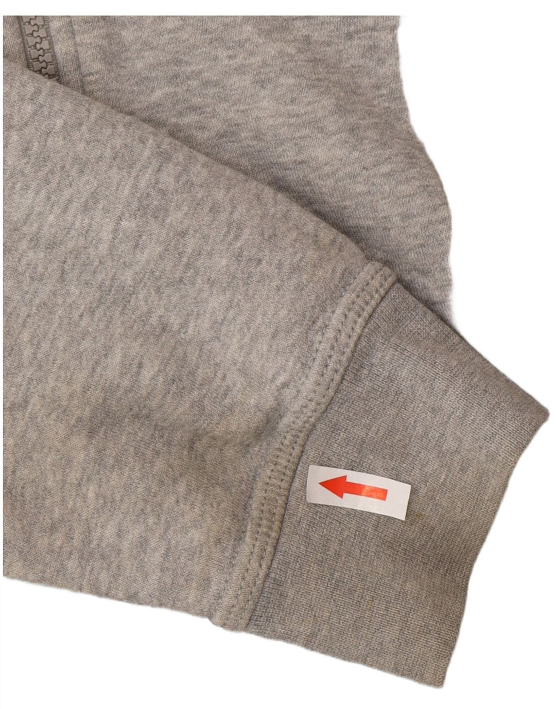 Nike hættetrøje med lynlås til mænd Medium Grey Flecked Bomuld