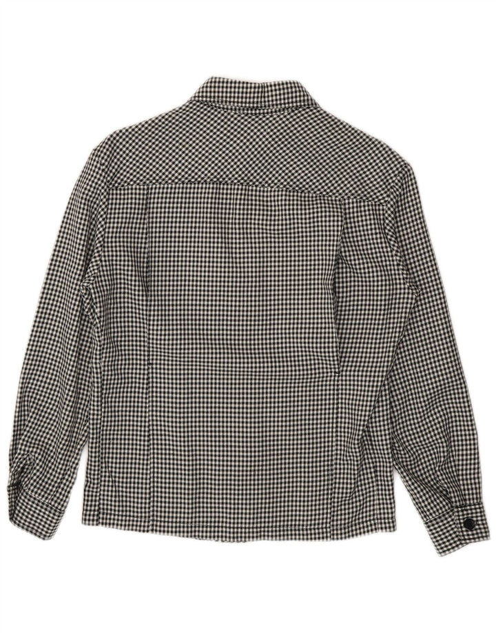 Vintage herreskjorte lille marineblå Gingham