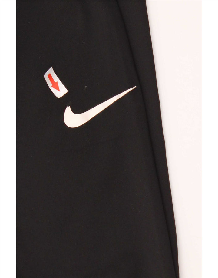 Nike Dame Capri Grafiske Leggings UK 8 Small Black Polyester