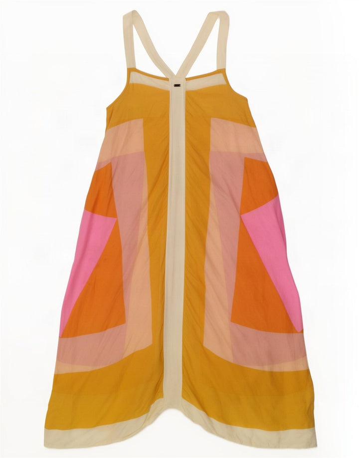 O'Neill Dame Halter Dress UK 10 Small Multicolor Colourblock Beach