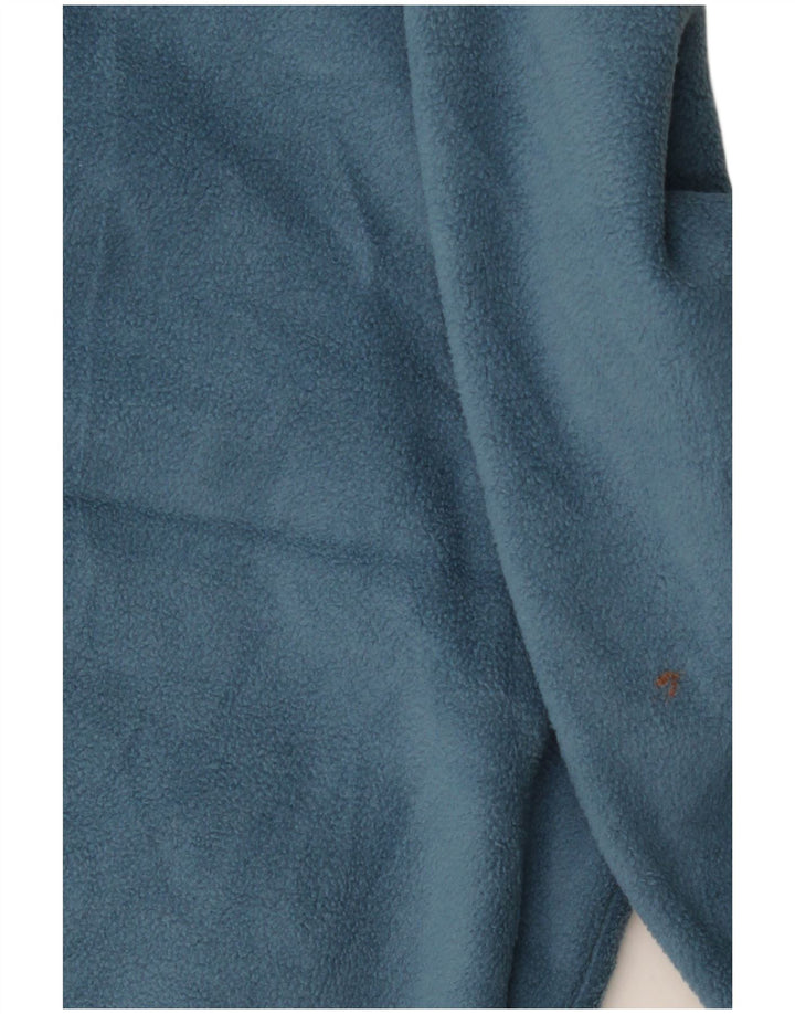 Marks & Spencer Herre Fleecejakke UK 38 Medium Blue Polyester