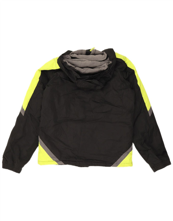 Mountain Warehouse Boys Windbreaker Jacket 12-13 år Sort Colourblock