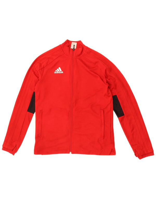 Adidas Træningsdragt Topjakke til drenge 13-14 år Rød Colourblock Polyester