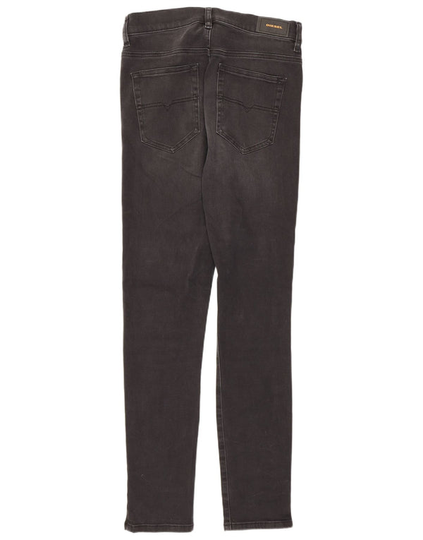 Diesel Dame D-Roisin Højtalje Super Skinny Jeans W29 L30 Grå Bomuld